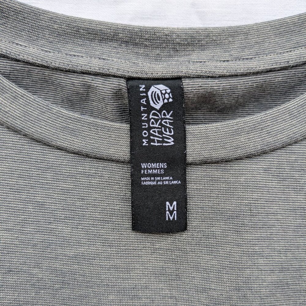 Mountain Hardwear Medium Everyday Perfect Short-Sleeve T-Shirt Gray - Picture 3 of 11